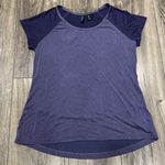 Cynthia Rowley super soft purple two toned short sleeve shirt Photo 0