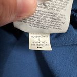 Nike  Womens L‎ Blue Rally Metallic Crewneck Tunic Sweater Sweatshirt Long Sleeve Photo 8