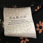 Never Fully Dressed Black Meadow Floral Tie Neck Long Sleeve Cinched Cuff Top 2 Photo 10