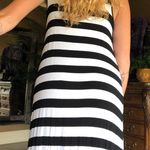 Kensie Sexy Striped High Low Maxi Dress Photo 2