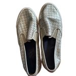 Sperry  Women's Seaside Perforated Leather Sneaker Metallic Memory Foam Sz 7.5M Photo 6