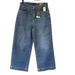 Lee NWT, Legendary High Rise Wide Leg Crop Jean, Sz 8 Photo 2