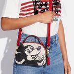 Coach C6977 Disney Mickey Mouse X Keith Haring Serena Satchel NWT MSRP $378 Photo 4