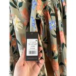 Frye NWT Last Dance Floral Teal Combo Blouse Women’s size XL Photo 6