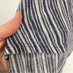 W5  Blue Striped Swing Tank Top Sleeveless Blouse Womens S Beachy Casual Photo 2