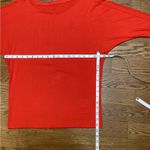 Ralph Lauren  crew neck long sleeve tunic. Orange. Size Large Photo 5