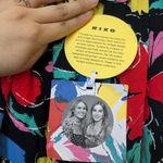 RIXO For Target Black Floral Off the Shoulder Puff Sleeve Maxi Dress NWT Yellow Size 2 Photo 9