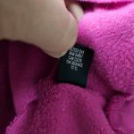 Victoria's Secret Victoria Secret Magenta Lace Up Cropped  Fleece Sweatshirt Size Medium Photo 10
