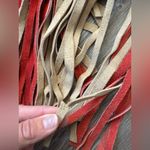 Unique Vintage VTG 1960's 70's Woodstock Fringe Vest RARE Rock Hippie Stars Patriotic Red Blue Photo 6