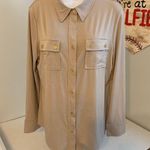 Ellen Tracy long sleeve button down shirt M Photo 0