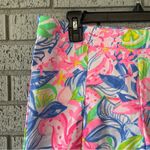Lilly Pulitzer Ariana Stretch Shorts in Multi Havana Cocktail Floral Size 10 Photo 1