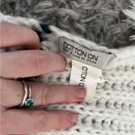 Cotton On  black and white knit scarf Photo 1