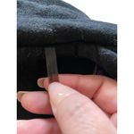 Bebe Long Wool Blend Duster Peacoat Black Size M Minimalist Quiet Luxury Winter Photo 3