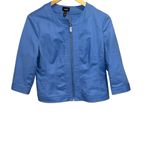 Rafaella  Women's Blue Blazer Jacket Photo 1