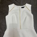 J.Crew  White Sheath Portfolio Dress Structured Textured Office Business 00P Photo 4