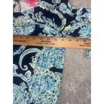 Lilly Pulitzer size Xs Lula Romper High Tide Navy Scuba Doo Engineered Romper Photo 3