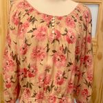 IZOD  Flowered Shirt Sz XL Photo 0