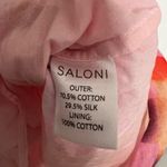 SALONI Cece Ruffled Floralprint Cotton And Silkblend Voile Mini Dress Size 2 Photo 8