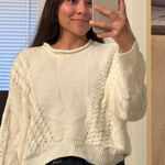 Charlotte Russe  White Sweater Knit Photo 0
