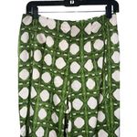 MISA Los Angeles Rita Pants in Rattan Tile Small Womens Satin Printed Trousers Photo 5