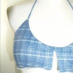 Tavik Cassis Blue & White Halter Bikini Top Small Photo 4