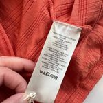 Pilcro Anthropologie  Ruched Ribbed Halter Coral Tube Top Size 1X Photo 7