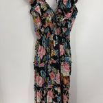 Anthropologie  Love the Label Kylie flower floral boho maxi dress large LP petite Photo 2