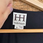 Haute Hippie   black wrap dress medium Photo 1