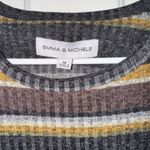 Emma & Michele  Striped Knit MIDI Dress Brown Woman’s Size M Style 14018¿ Photo 2