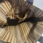 Saks 5th Avenue SAKS‎ 5TH AVENUE Canvas Tote Bag Mustard 12.5X6.5X11.5 SEE DESCRIPTION Photo 6