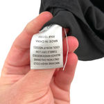 Current Air  Los Angeles‎ Black Ruffle Short Sleeve Blouse Size Small Photo 10