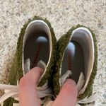 Converse Sherpa EVA Platform High Top Sneakers Dark Moss Bold Mandarin Y4.5/W6.5 Photo 5