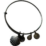 ALEX AND ANI Seashell Charm Bangle Bracelet Coastal Beach Resort Summer Photo 0