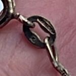 Boutique Puffy heart 2 sides cut out design sterling silver Vermeil . Photo 6