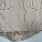 Bill Levkoff Bustier Lingerie Beige Womens Sz 10 Polyester Strapless Zip Corset Photo 9
