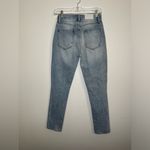 Pistola  Keaton High Rise Slim Straight Button Fly Light Wash Jeans Women’s Sz 24 Photo 3