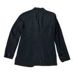 Diane Von Furstenberg  Black Blazer Jacket Unstructured Lightweight Size Medium Photo 4