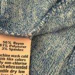 Juicy Couture Juicy‎ Couture Heathered Blue Soft Knit Short Sleeve Top Size L Casual Cut Out Photo 7