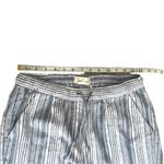 Land ‘n Sea Women’s Blue & White Striped Linen Relaxed Pants w/ Pockets Size S Photo 4