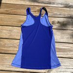 Nike  Pro Dri-Fit Racerback Blue Tank Top Small Photo 3