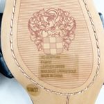 Vince Camuto Semtera Woven Kitten Block Heel Square Toe Slide Sandals Black 6.5 Photo 3