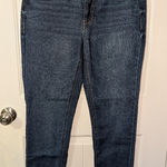 Seven7 NWT Seven 7 High Rise Straight Leg 90s Jeans W4 Dark Wash Photo 0