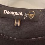 Desigual  black patterned tunic top EUC Photo 1