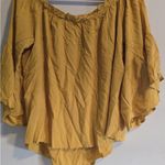 Love j  Mustard Blouse Photo 5