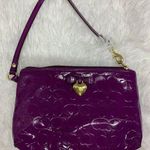 Coach  Purple Heart Wristlet Photo 0