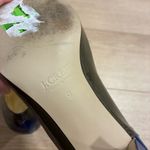 J.Crew  Penelope Mary Jane Patent Leather Heel Gray Blue Yellow Size 9 Photo 6