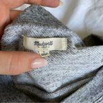 Madewell  Surfbreeze Slouchy Terry Sweatshirt Pullover in Marled Gray Photo 3