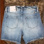 KanCan USA KanCan Light Blue Distressed Jean Shorts Photo 1