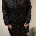 Tommy Hilfiger  long black jacket EUC Photo 2