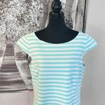 Lilly Pulitzer Womens Lana Cap Sleeve Poolside Blue Striped Dress - Size XL Photo 3